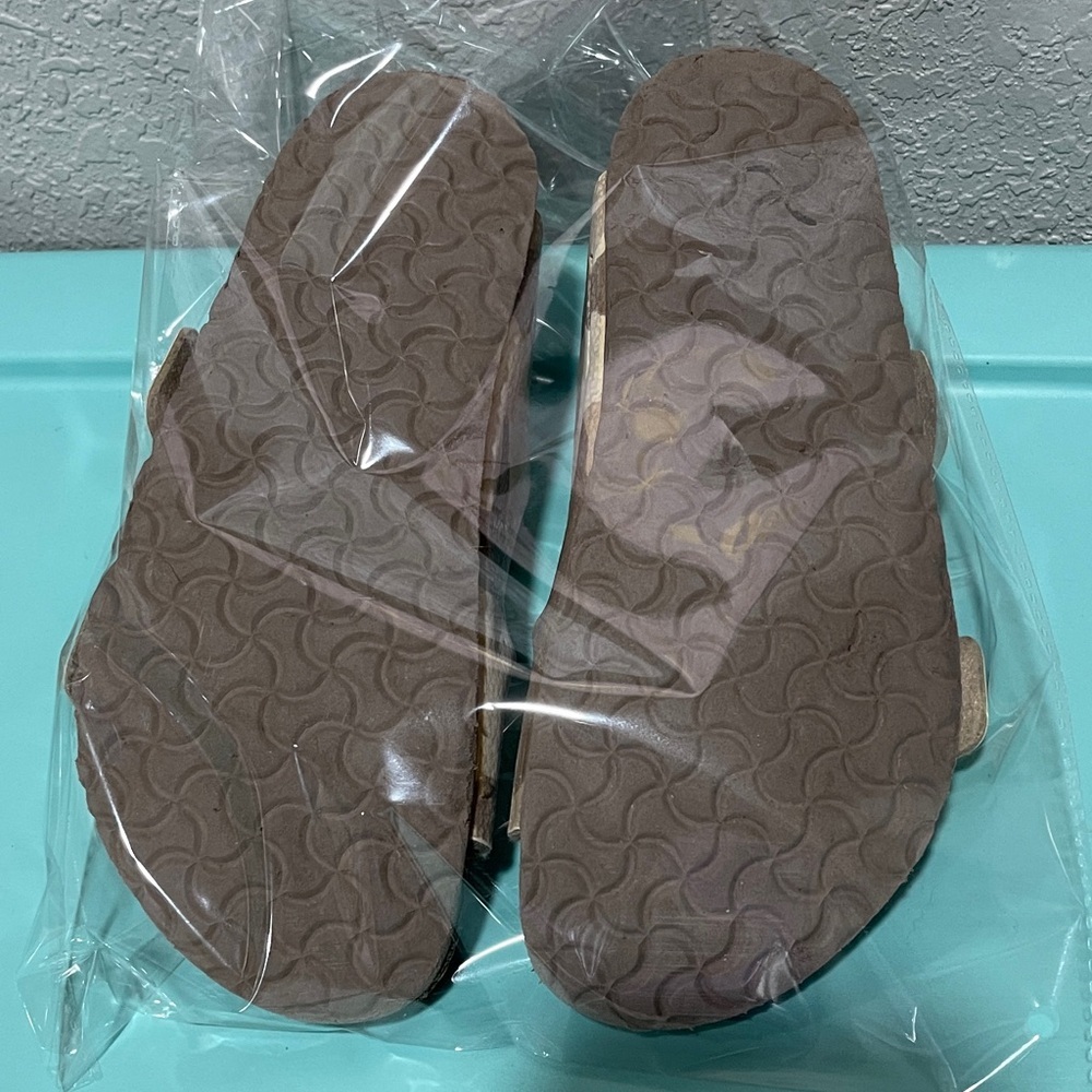 Birkenstock Brown Double Strap Sandals - Picture 2 of 4